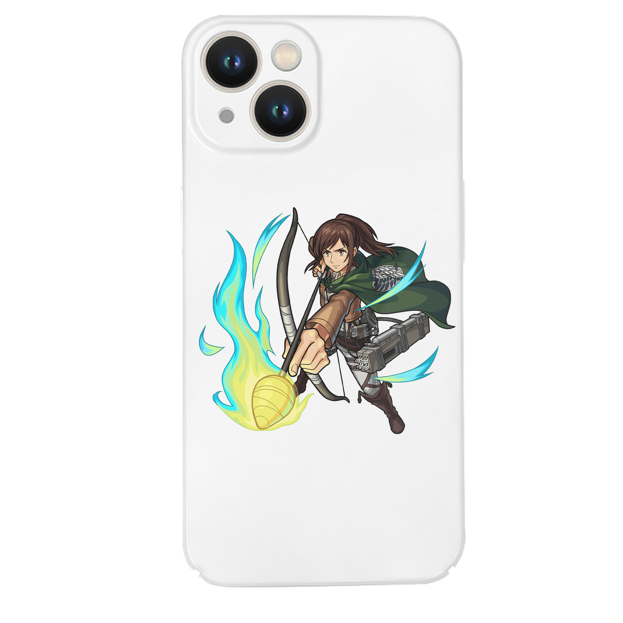 （画像用） 進撃の巨人 サシャ·ブラウス Attack on Titan Sasha Blaus 【iPhone 14シリーズ対応】ハードケース